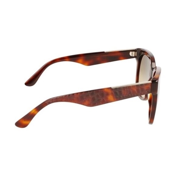 New LACOSTE Havana Square L970S 230 Sunglasses Women - Picture 3 of 4